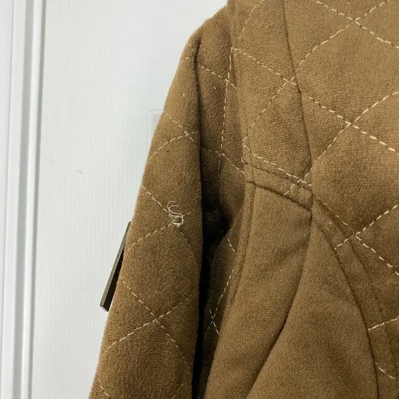 Equine Couture Women's Brown Quilted Riding Jacket size medium - Picture 7 of 15